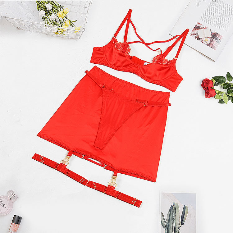 Knock On My Door Lace 4 Piece Set