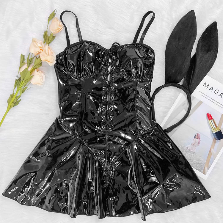 Hot Rabbit 2 Piece Costume Set