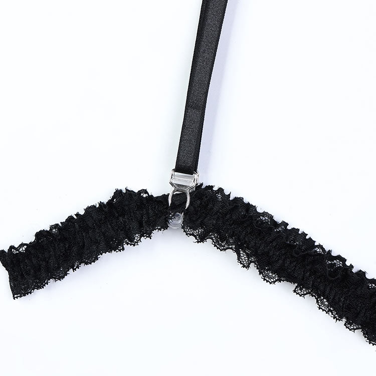 Midnight Passion Bustier Set