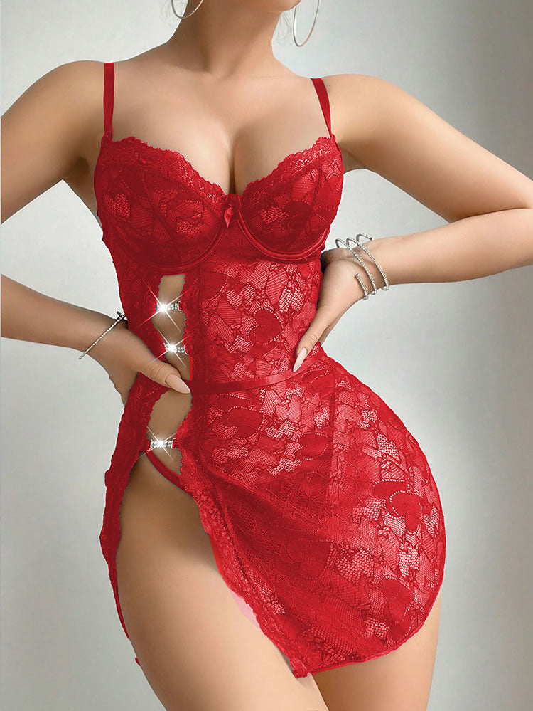 Seductive Side-Cutout Lingerie
