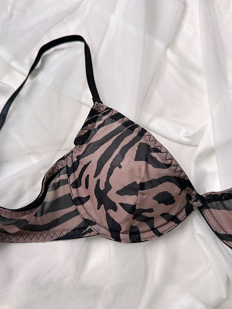 Wild Desires Mesh Panty 2 Piece Set