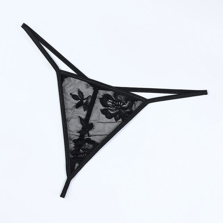 Charming Lace Panel Intimate Ensemble