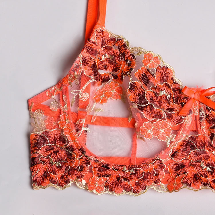 Lover's Affair 3 Piece Garter Set