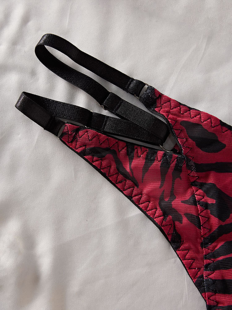 Wild Desires Mesh Panty 2 Piece Set