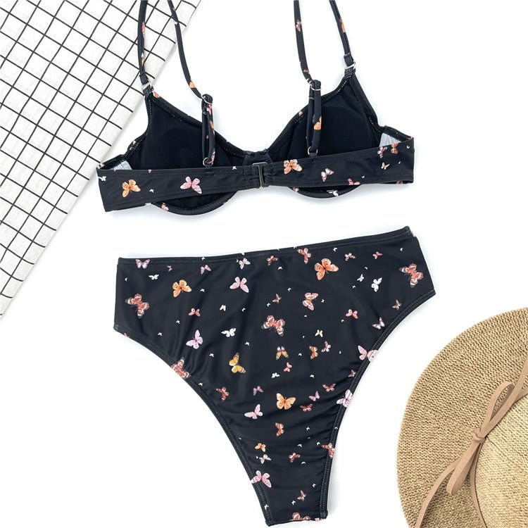 Busy Dreaming Butterfly 2 Piece Bikini - Late Night Lingerie