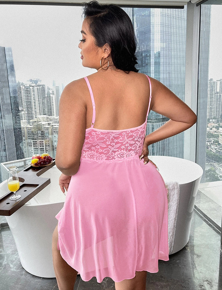 Plus Size Can't Let You Go Chemise