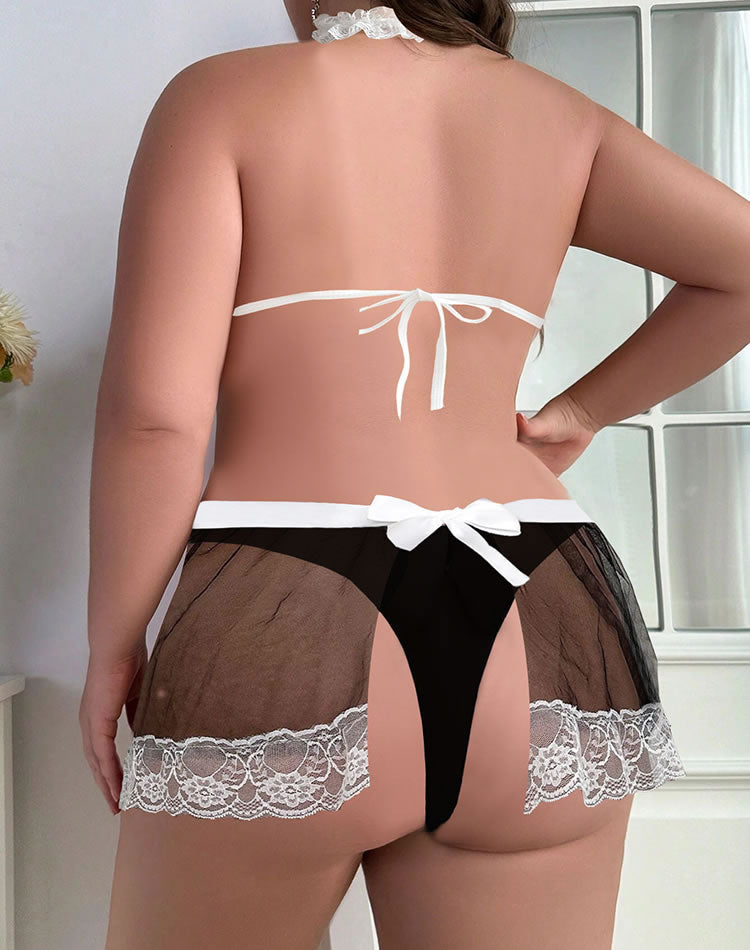 Plus Size Darling French Maid Costume
