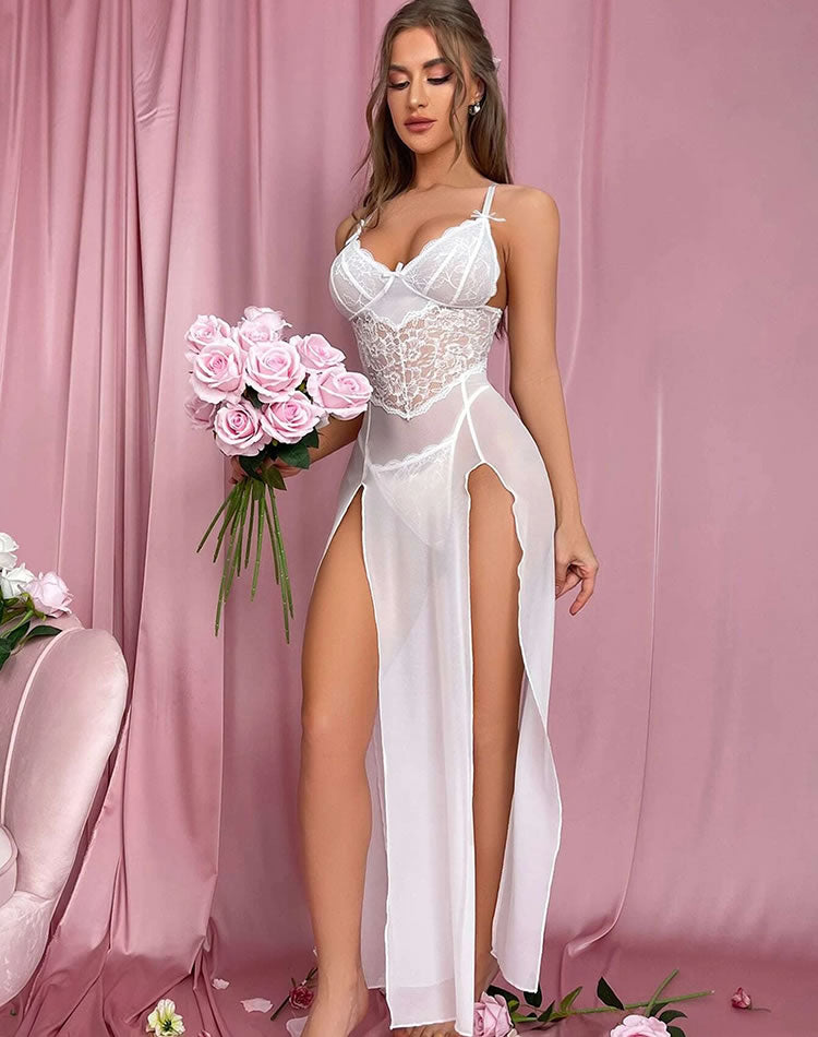 Lust On My Mind Lace Sleep Gown