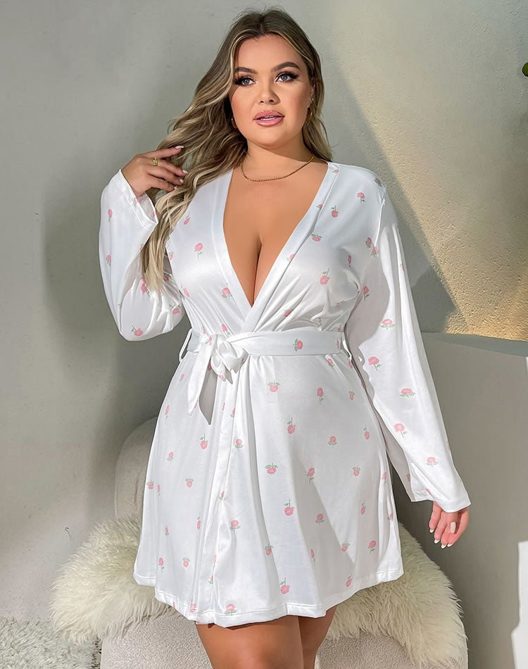 Plus Size Evening Affair Robe - Late Night Lingerie