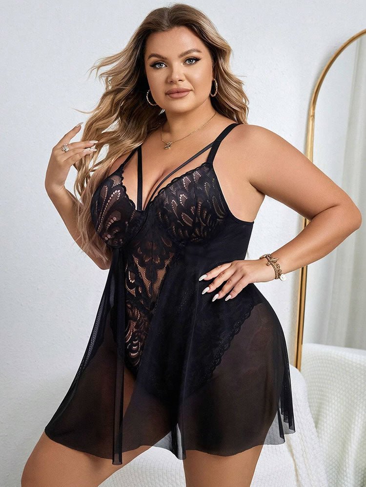 Plus Size Like Never Before Teddy - Late Night Lingerie
