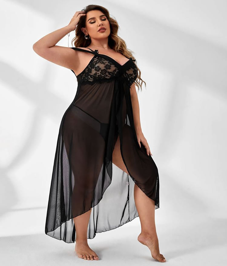 Plus Size Can't Let You Go Maxi Gown