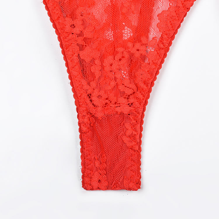 Feathered Temptation Bra Set