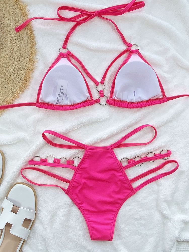 Beach Bum Day Strappy 2 Piece Bikini