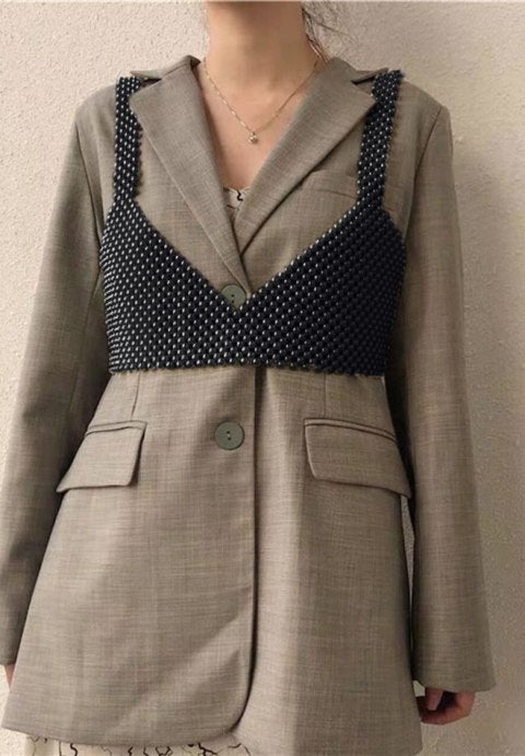 Pleasing Pearl Crop Top