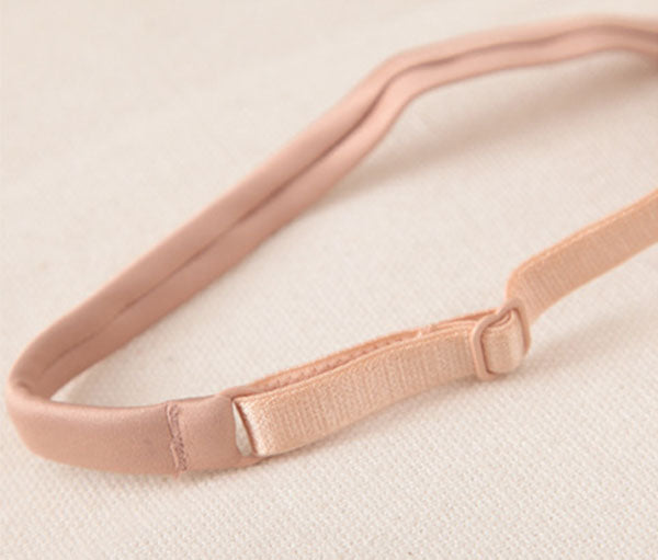 Lace Silk Edge Smooth Demi Bra Lingerie set