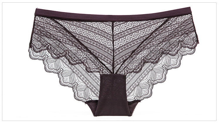 Floral Lace Push Up Bra and Panty Set