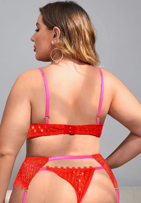 Plus Size Soul Seeker Lace Bra Set