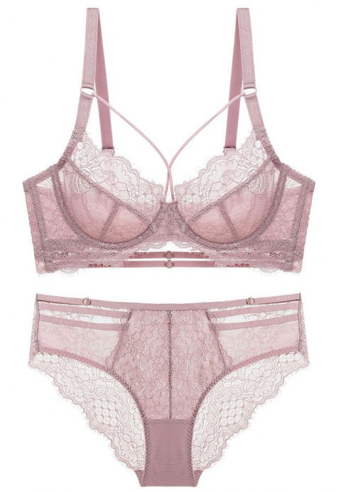 Run The Lace Bra Set