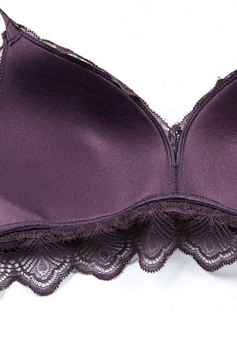 Floral Lace Push Up Bra and Panty Set