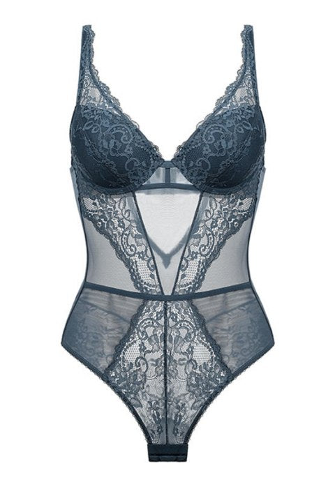 Let's Get Personal Lace Teddy