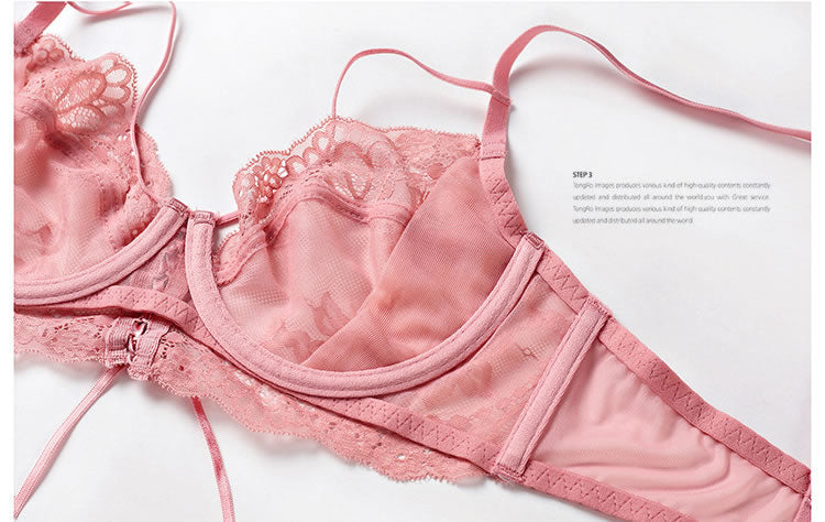 Flirty Feels Lace Bra Set