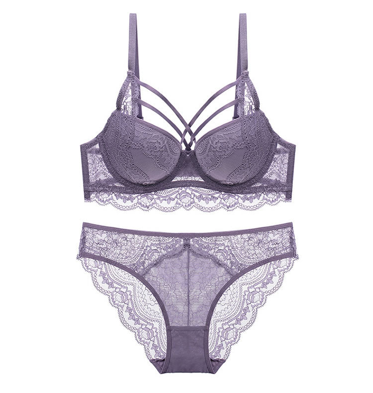 All Crossed Up Bra Set
