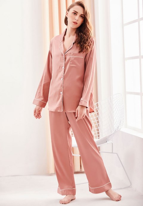 Satin Pajama Pant Set