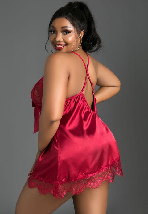 Plus Size Touch And Play Babydoll Set