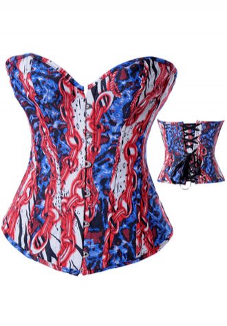 Wild Fantasy Denim Corset