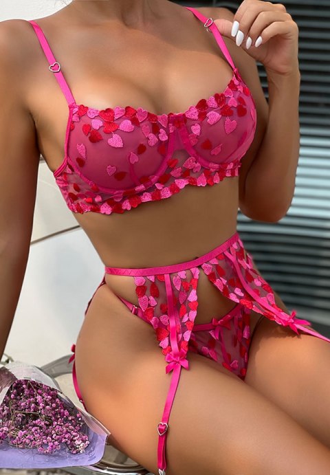 Heart To Heart Bra Set