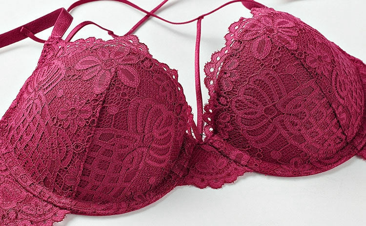 Extra Spicy Strappy Bra Set