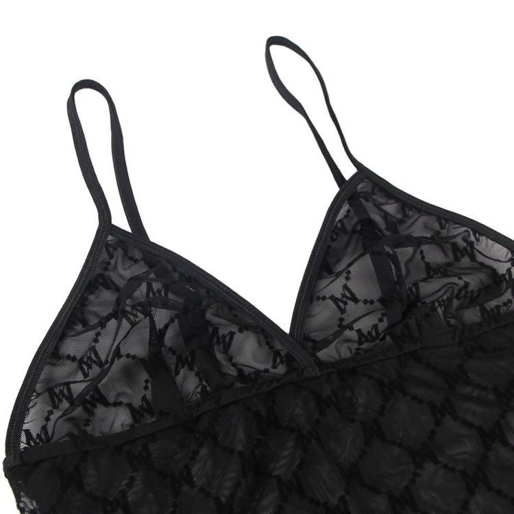 Plus Size Naughty List Deep Plunge Teddy - Late Night Lingerie