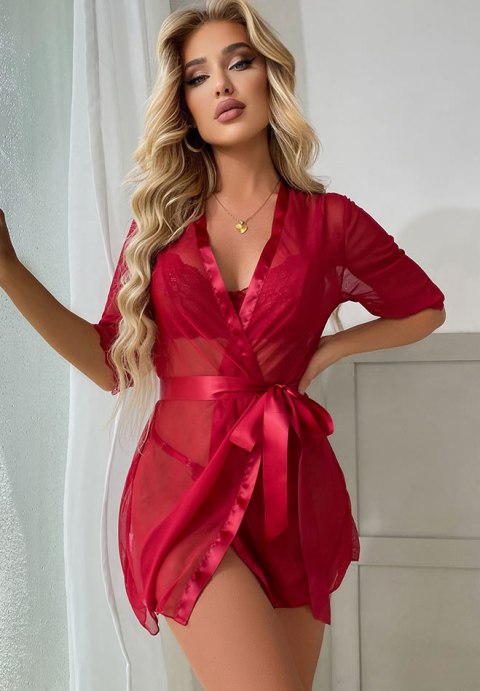 Lips On Mine Robe Set
