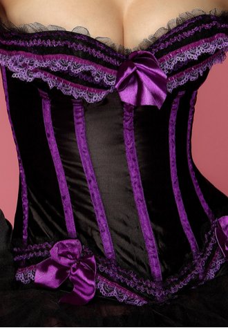 Sensational Ruffles Trimmed Fashion Bustier