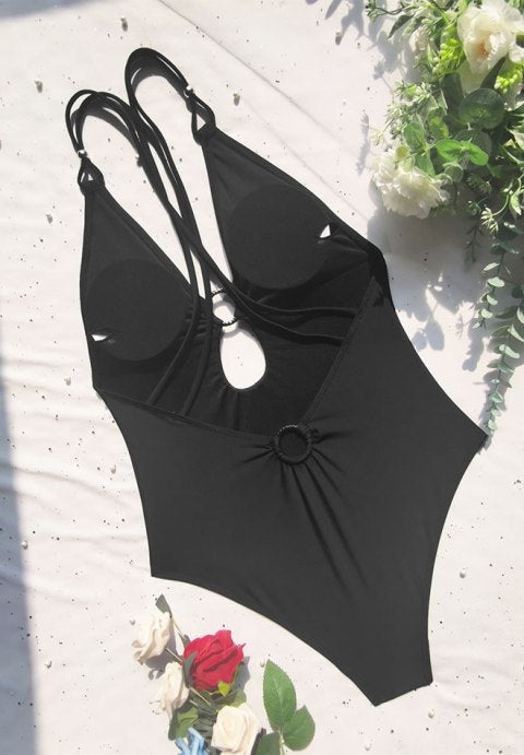 Summers In Paris One Piece Swimsuit