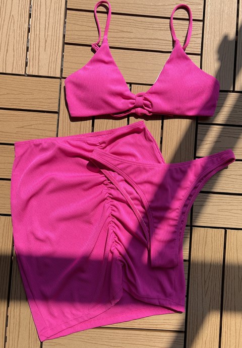 Secret Summer Getaway 3 Piece Bikini Set