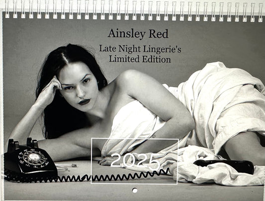 Ainsley Red 2025 Limited Edition Calendar