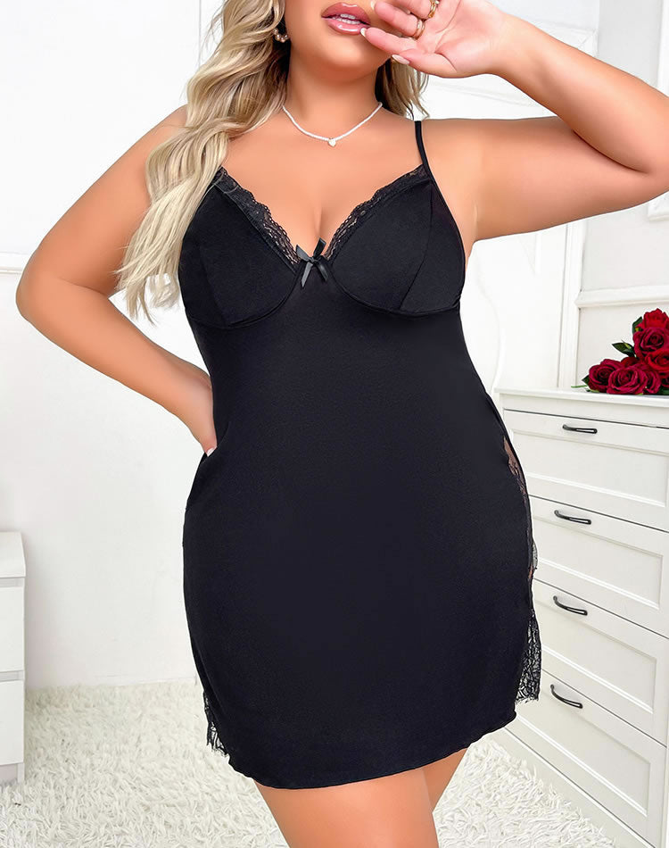 Plus Size Hot And Unbothered Chemise