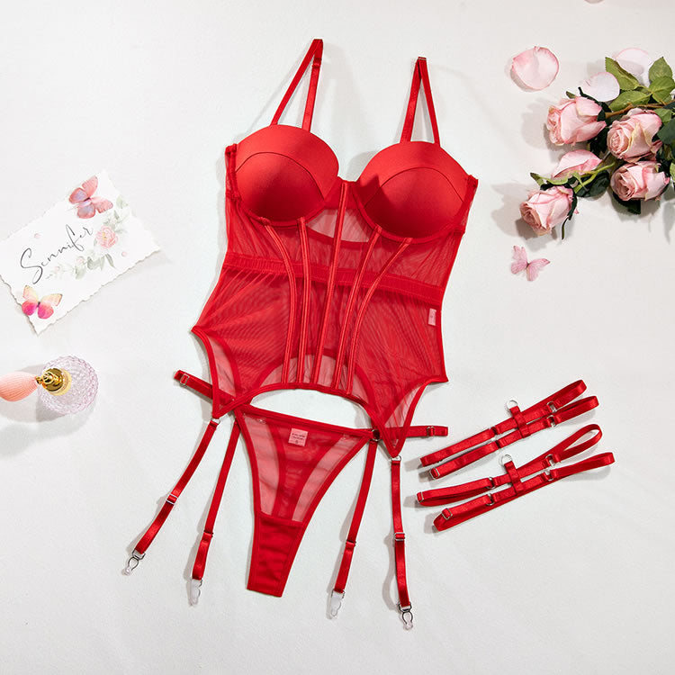 Feeling Romantic 2 Piece Bustier Set