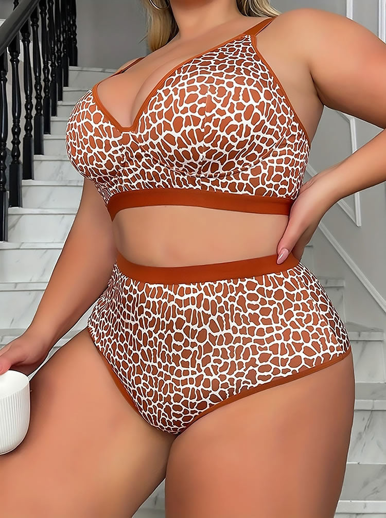 Elegant Black Lace Plus Size Lingerie Set (Copy)