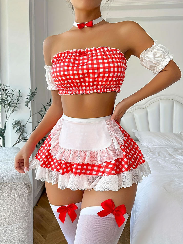 Maid To Please 4 Piece Bedroom Costume Set