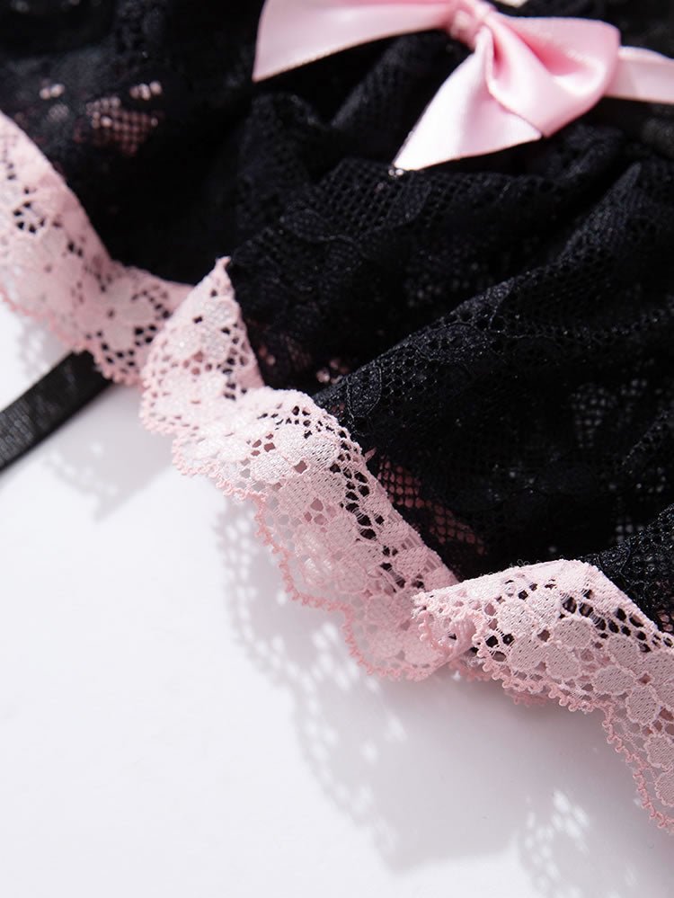 Alluring Lace Bustier Lingerie - Late Night Lingerie
