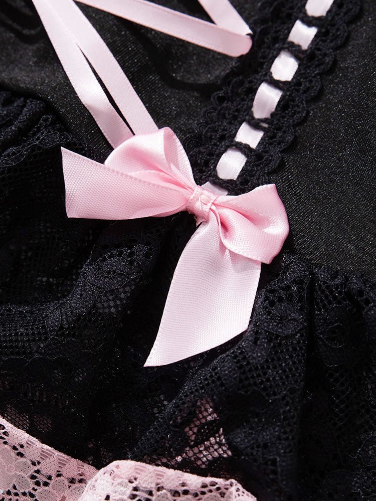 Alluring Lace Bustier Lingerie - Late Night Lingerie