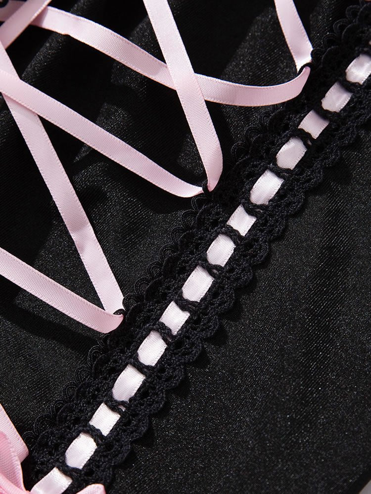 Alluring Lace Bustier Lingerie - Late Night Lingerie