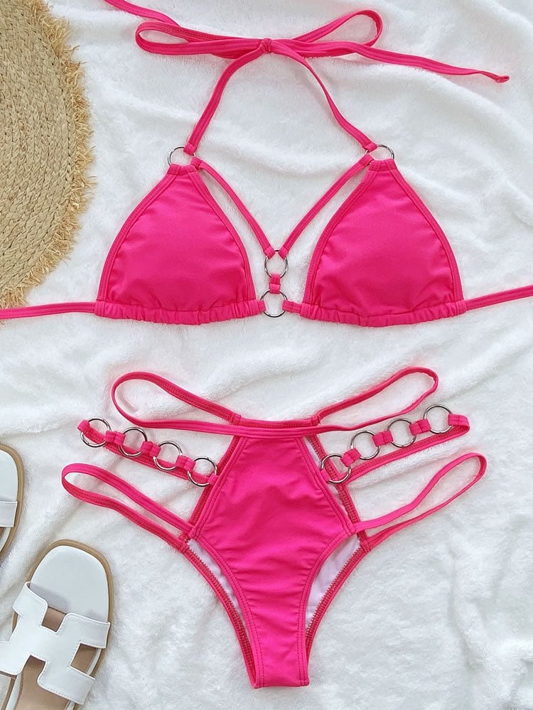 Beach Bum Day Strappy 2 Piece Bikini - Late Night Lingerie