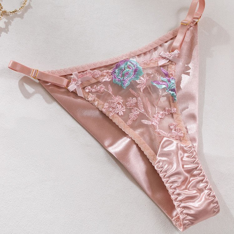 Blossom Lace 4 Piece Garter Set - Late Night Lingerie