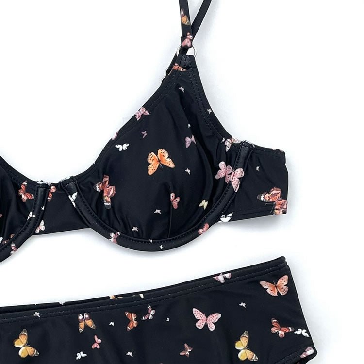 Busy Dreaming Butterfly 2 Piece Bikini - Late Night Lingerie