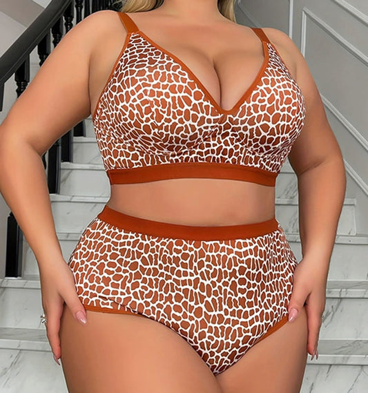 Elegant Black Lace Plus Size Lingerie Set (Copy)