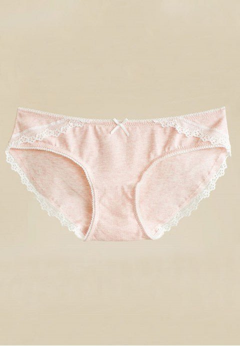 Cute Style Lace Trim Panty - Late Night Lingerie