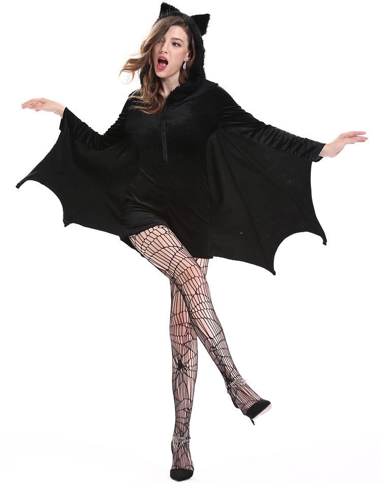 Fleece Bat Costume - Late Night Lingerie